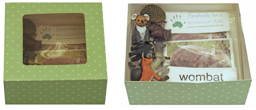 Australian Animals Models & PDF 3 Part Cards | Montessori Child